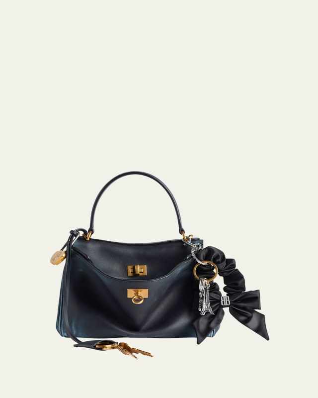 Rodeo Mini Smooth Leather Top-Handle Bag